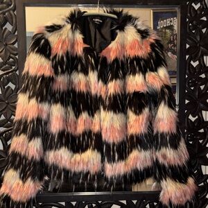 Bebe Faux Fur Teddy Jacket